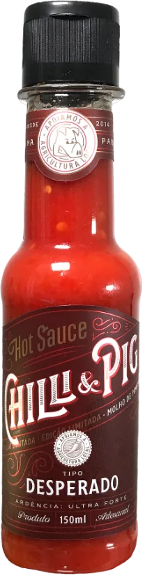 Kit Desbravador Chilliepig: 3 molhos de pimenta artesanais fermentados